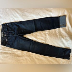 J Crew Point Sur Denim skinny jeans
